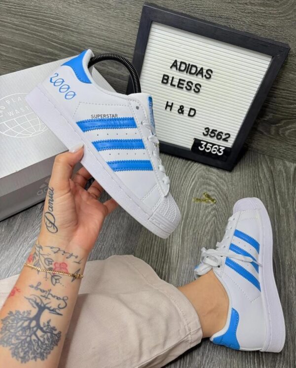 adidas superstar blessed sneakers