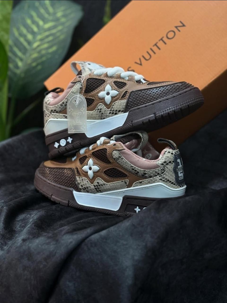 louis vuttion skate men shoes